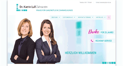 Desktop Screenshot of dr-lull.de